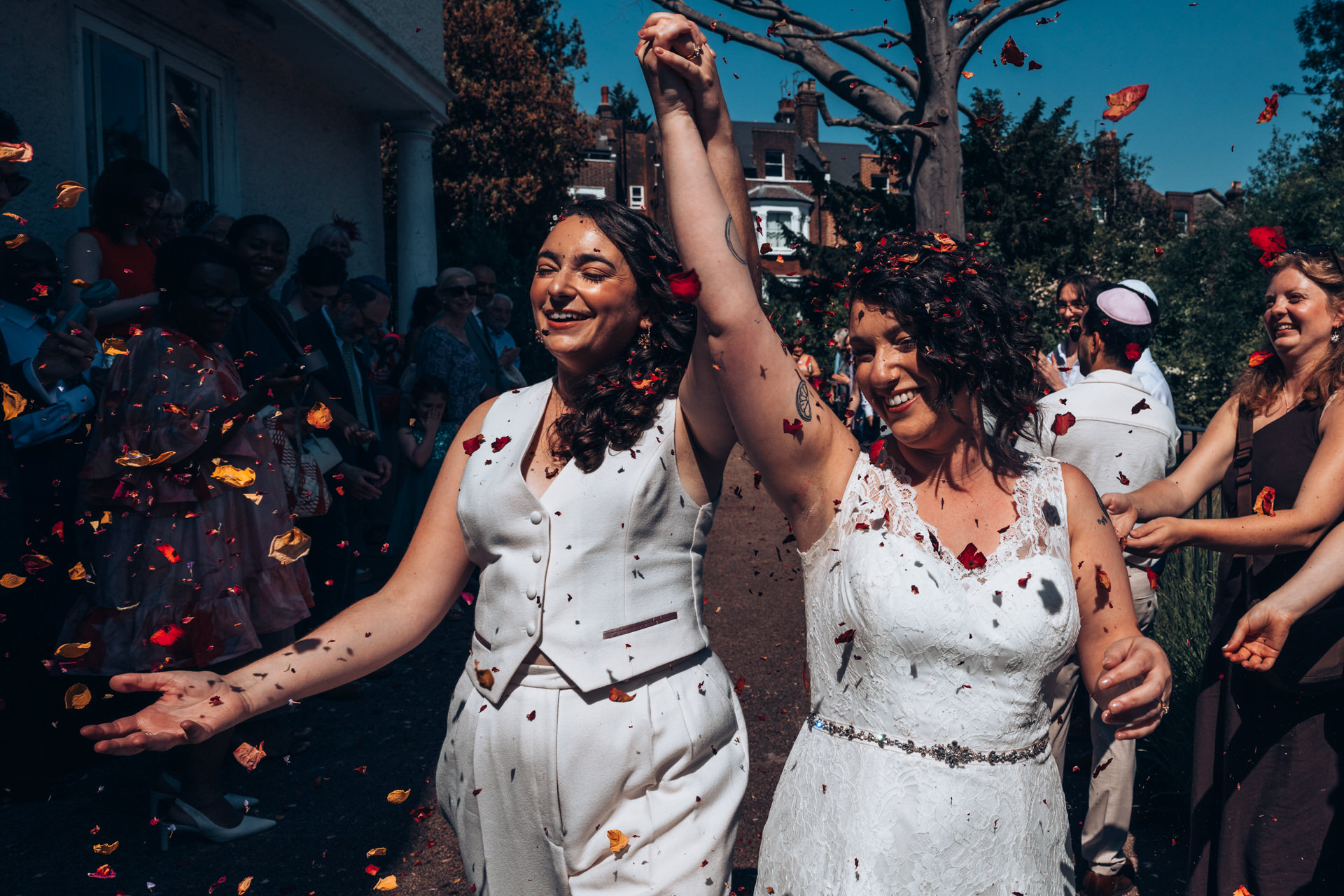 Jewish Wedding celebration at Lauderdale house